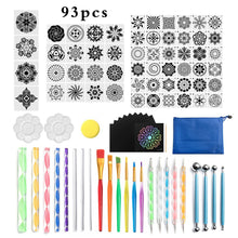 Load image into Gallery viewer, 93 Pcs Mandala Dotting Painting Art Kit