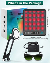Load image into Gallery viewer, Dual-Wave LED Red Light Therapy Panel (660nm + 850nm)
