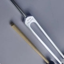Load image into Gallery viewer, 68.05Hz Aluminum Alloy Tuning Fork + FREE Mallet