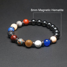Load image into Gallery viewer, Natural Stone Solar System Bracelet