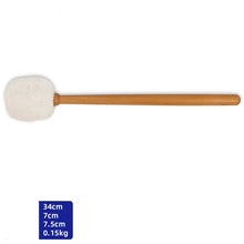 Load image into Gallery viewer, Felt Mallet with Wooden Handle for Gongs &amp; Singing Bowls