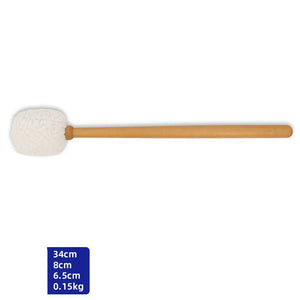 Felt Mallet with Wooden Handle for Gongs & Singing Bowls