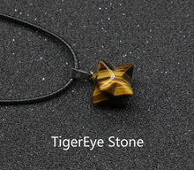 Load image into Gallery viewer, 3D  Merkaba Pendulum Pendant Necklace