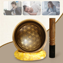 Load image into Gallery viewer, 14cm Nepal Tibetan Singing Bowl + FREE Mallet and O-ring