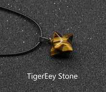 Load image into Gallery viewer, 3D  Merkaba Pendulum Pendant Necklace