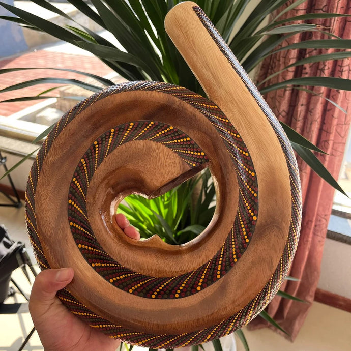 Wooden Spiral Didgeridoo