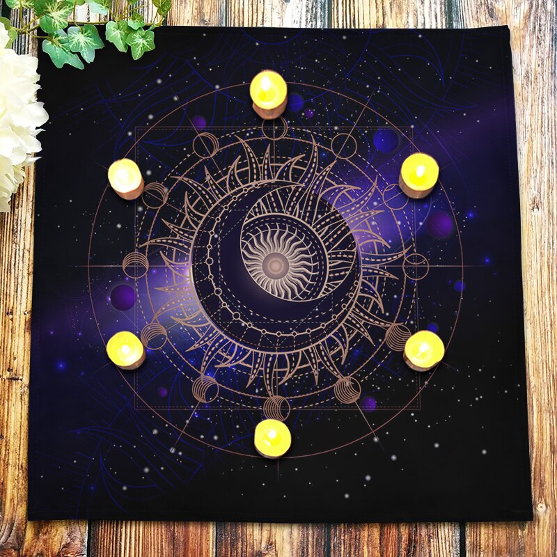 Rubik's Cube Oracle/ Crystal Grid Altar Cloth