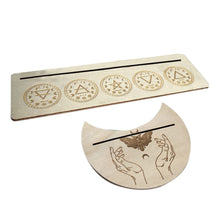 Load image into Gallery viewer, 2 pcs Wooden Oracle Card Display Holder