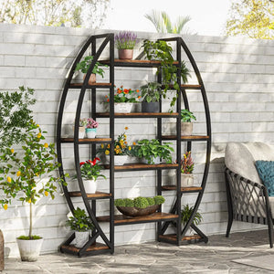 5 Half-Moon Shaped Multi-layered Instrument Display Shelf