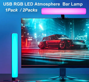 Music Sync LED RGB Light Bar with 24 Key Remote Control, 4 Mode