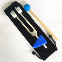 Load image into Gallery viewer, 192Hz Tuning Fork + FREE Pouch and Mallet