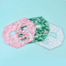 Load image into Gallery viewer, 1pc Natural Crystal Full Face Mask Cool Compress