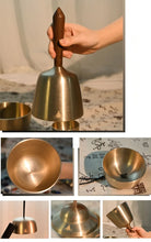 Load image into Gallery viewer, Hand-held Awakening Handled Singing Bowl + FREE Mallet and Cloth Bag