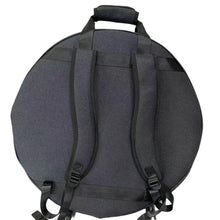Load image into Gallery viewer, Dual Compartment Gong Carrying Case with Backpack Straps