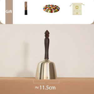 Nepal  Handheld Tibetan Singing Bowl + FREE Mallet and Pouch