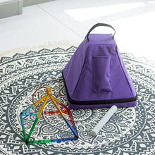 Load image into Gallery viewer, 7-10 Inch Rainbow Colors Quartz Crystal Singing Pyramid