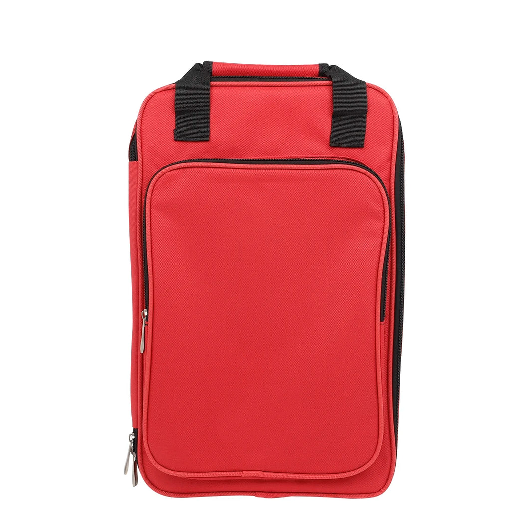 Large-Capacity Water-Resistant Drumstick Bag – Multifunctional Percussion Storage Pouch with Backpack Straps