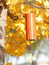 Load image into Gallery viewer, Chakra Natural Bamboo Wind Chimes