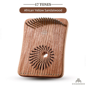 17/31 Strings Fingerplay Kalimba Lyre Harp Chromatic Thumb Piano