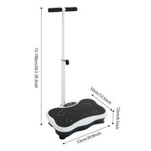 Load image into Gallery viewer, Full-Body Vibration Plate Exercise Machine with Adjustable Handrails