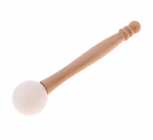 Load image into Gallery viewer, Rubber Wooden Singing Bowls Mallet