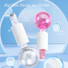 Load image into Gallery viewer, Glass Ice Ball Facial Roller