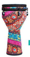 Load image into Gallery viewer, 10/12 Inch Colorful African Drum
