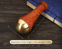 Load image into Gallery viewer, Guasha Copper Wood Massage Tools