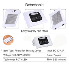 Load image into Gallery viewer, 7 Color PDT LED Photon Heating Therapy, Face Body Mask Machine