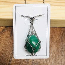 Load image into Gallery viewer, Crystal Holder Cage Necklace (Stones NOT Included)