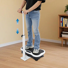 Load image into Gallery viewer, Full-Body Vibration Plate Exercise Machine with Adjustable Handrails