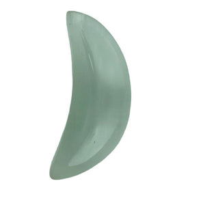 White Selenite Moon Bowl, Gypsum Stone