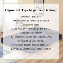 Load image into Gallery viewer, Full Size Air Mattress with FREE Pillows and Hand Pump