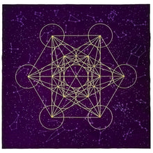 Load image into Gallery viewer, Rubik&#39;s Cube Crystal Grid Tablecloth