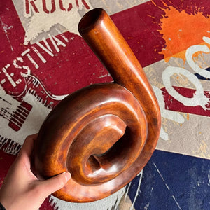 Wooden Spiral Didgeridoo