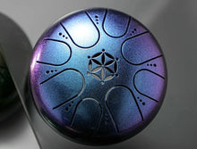 Load image into Gallery viewer, 5 inch, 8 Notes, C Key Mini Steel Tongue Drum + FREE Carrying Bag
