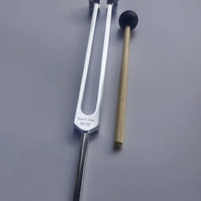 Load image into Gallery viewer, 68.05Hz Aluminum Alloy Tuning Fork + FREE Mallet