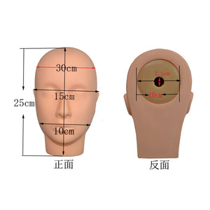 Silicone Mannequin Flat Head