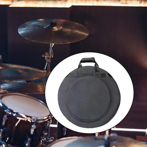 Dual Compartment Gong Carrying Case with Backpack Straps