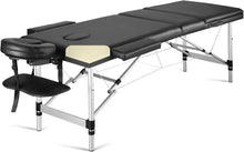 Load image into Gallery viewer, 79 inch Portable Massage Table – Adjustable 3-Fold Spa Bed