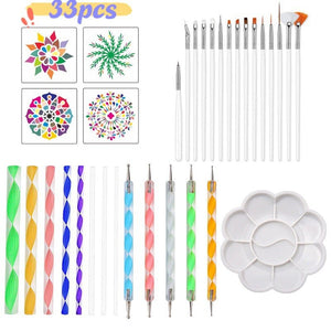 Mandala Multi-Styles Dotting Set