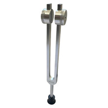 Load image into Gallery viewer, 95Hz Aluminum Alloy Tuning Fork with Base + FREE Mallet and Pouch