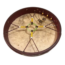 Load image into Gallery viewer, 30–50cm Sheepskin Shaman Drum + FREE Carrying Bag