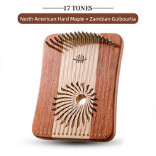 Load image into Gallery viewer, 17/31 Strings Fingerplay Kalimba Lyre Harp Chromatic Thumb Piano