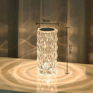 16 Colors LED Crystal Table Lamp