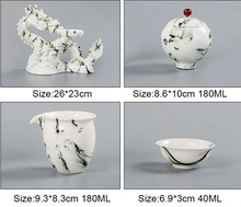 Load image into Gallery viewer, Chinese Dragon Automatic Ceramics Tea Set