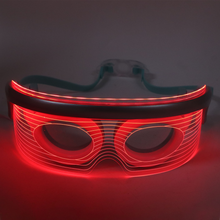 Load image into Gallery viewer, LED Photon Eye Mask Massager Red, Blue, Yellow Light Therapy with Heat