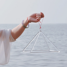 Load image into Gallery viewer, 16 inch Crystal Singing Pyramid + FREE Mallet