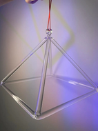 16 inch Crystal Singing Pyramid + FREE Mallet