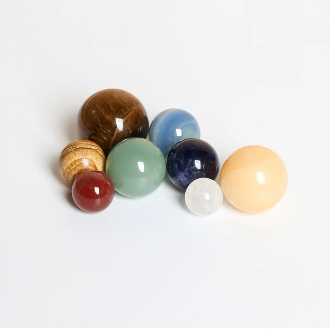 8 Planets of The Solar System Crystals (add on to astrology course purchase)